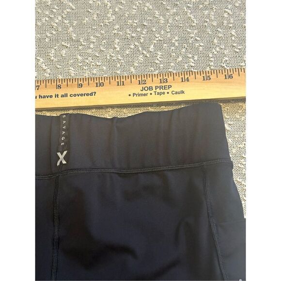 SAVAGE X FENTY 3X Band-It High-Waist Bike Shorts - Picture 7 of 12